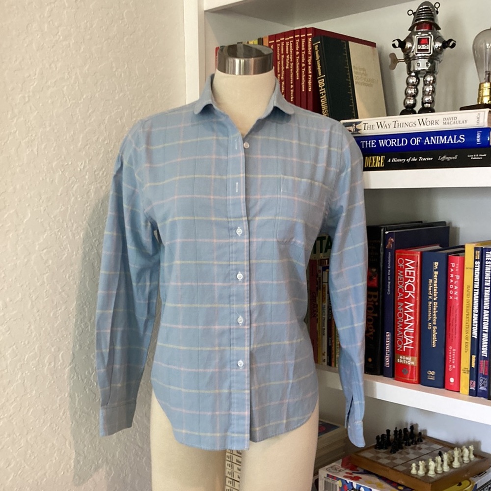Vintage 80s button down shirt